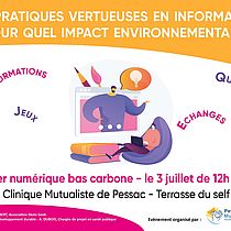 Lire la suite : Atelier numérique bas carbone à la Clinique Mutualiste de Pessac
